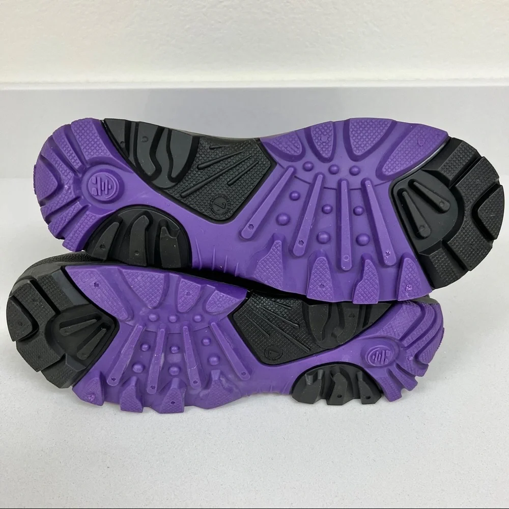 Kamik Rocket Pac Insulated Waterproof Violet Purple Girls Snow Boots NWOB Size 7